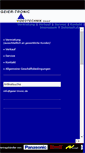 Mobile Screenshot of geier-tronic.de